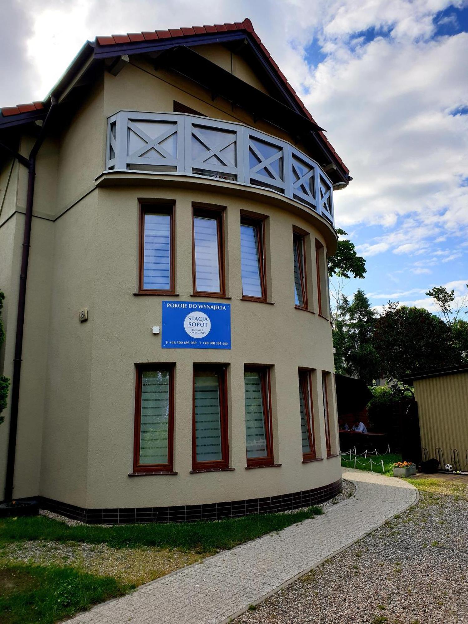 Hotel Stacja Sopot Pokoje Do Wynajecia Esterno foto